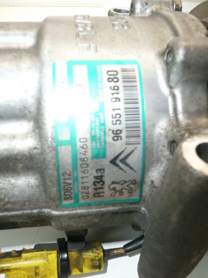 Compressore aria condizionata Sanden SD6V12 1450 9655191680 6453QH