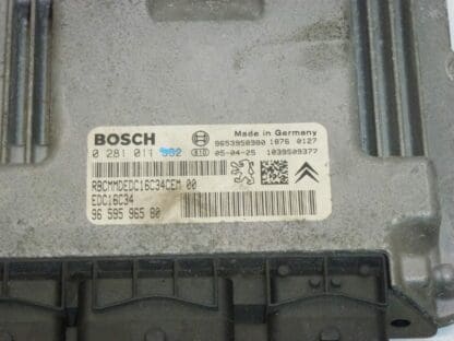 Centralina Bosch EDC16C34 0281011392