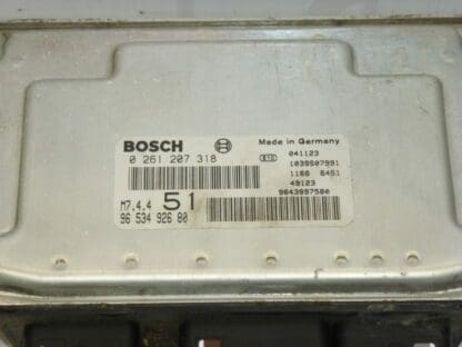 Centralina Bosch M7.4.4 0261207318 9653492680