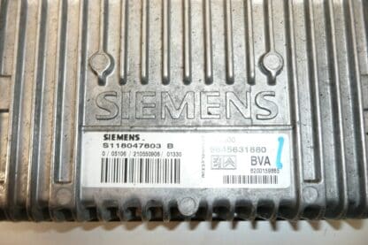 Centralina Siemens TA200 Peugeot 406 2.0 HDI 9645631880 S118047803 B