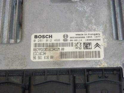 Centralina Bosch EDC16C34 Citroën Xsara Picasso 0281012468 9656161680