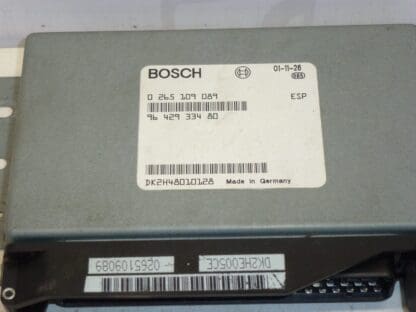 Unità ESP Bosch Peugeot 406 0265109089 9642933480