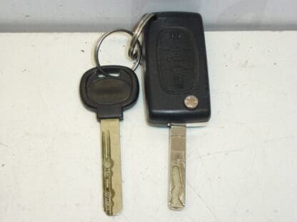 Scatola interruttori, serratura e due chiavi Citroën Peugeot 4162EQ