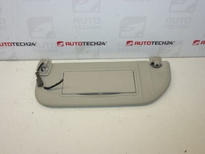 Aletta parasole conducente con illuminazione Citroën C2 C3 8143KN