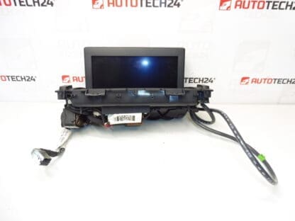 Display dell'autoradio Peugeot 3008 5008 96735367ZD 6593K3