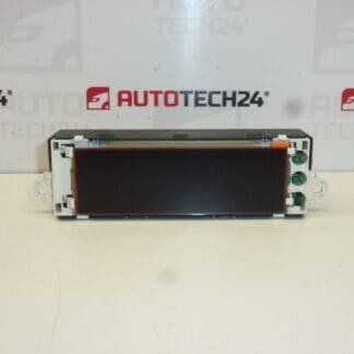 Display radio computer Peugeot 307 II 9649862680 6155FQ