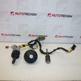 Kit serratura 1 chiave Citroën C2 C3 4162AG 4162AH 4162CR