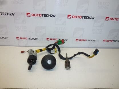 Kit serratura 1 chiave Citroën C2 C3 4162AG 4162AH 4162CR