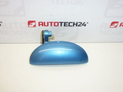 Maniglia della porta anteriore destra Citroën C1 Peugeot 107 blu metallizzato 9101AH