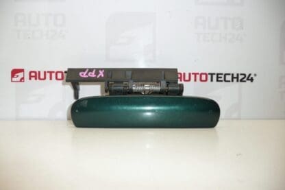 Maniglia della porta anteriore destra Citroën Xsara verde metallizzato 9101N3