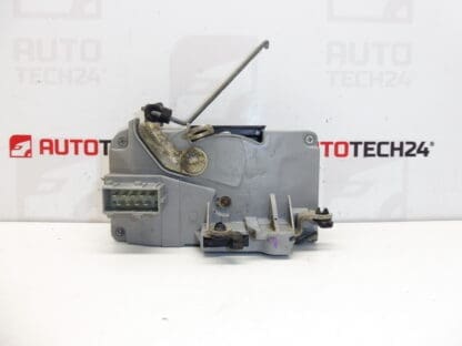 Serratura porta anteriore sinistra Peugeot 206 fino al 2002 connettore quadrato 9135H3