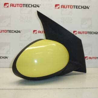 Specchio destro giallo Citroën C1 Peugeot 107 KBL 87910-0H010 87910-0H011