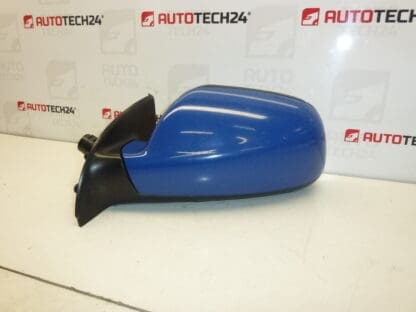 Specchio sinistro Peugeot 307 blu EQJB 8149AW