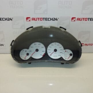 Tachimetro con allarmi Peugeot 206 chilometraggio 136000 km 9648836680 6104VA 6104HY