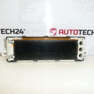 Display dell'autoradio Peugeot 207 9663205580 6593R7 6593R8