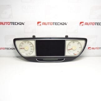 Display dell'autoradio Peugeot 807 Citroen C8 9673538580 6103E4