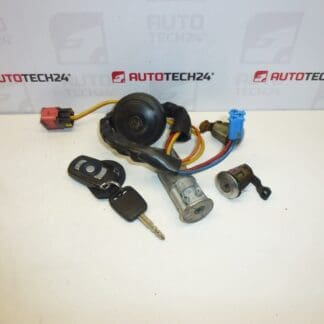 Set serratura, scatola interruttore, una chiave Citroën Xsara 4162Y9 4162Z4