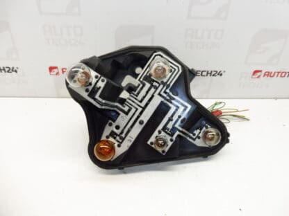 Portalampada lampada posteriore destra con spezzone di cablaggio Peugeot 207 SW 6351CT