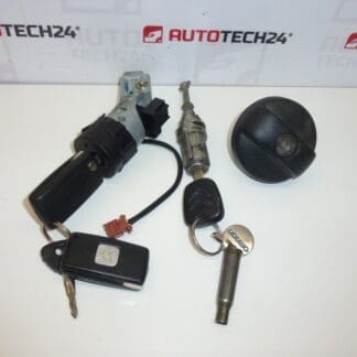 Citroën C2 C3 set serratura 3 chiavi 4162FP