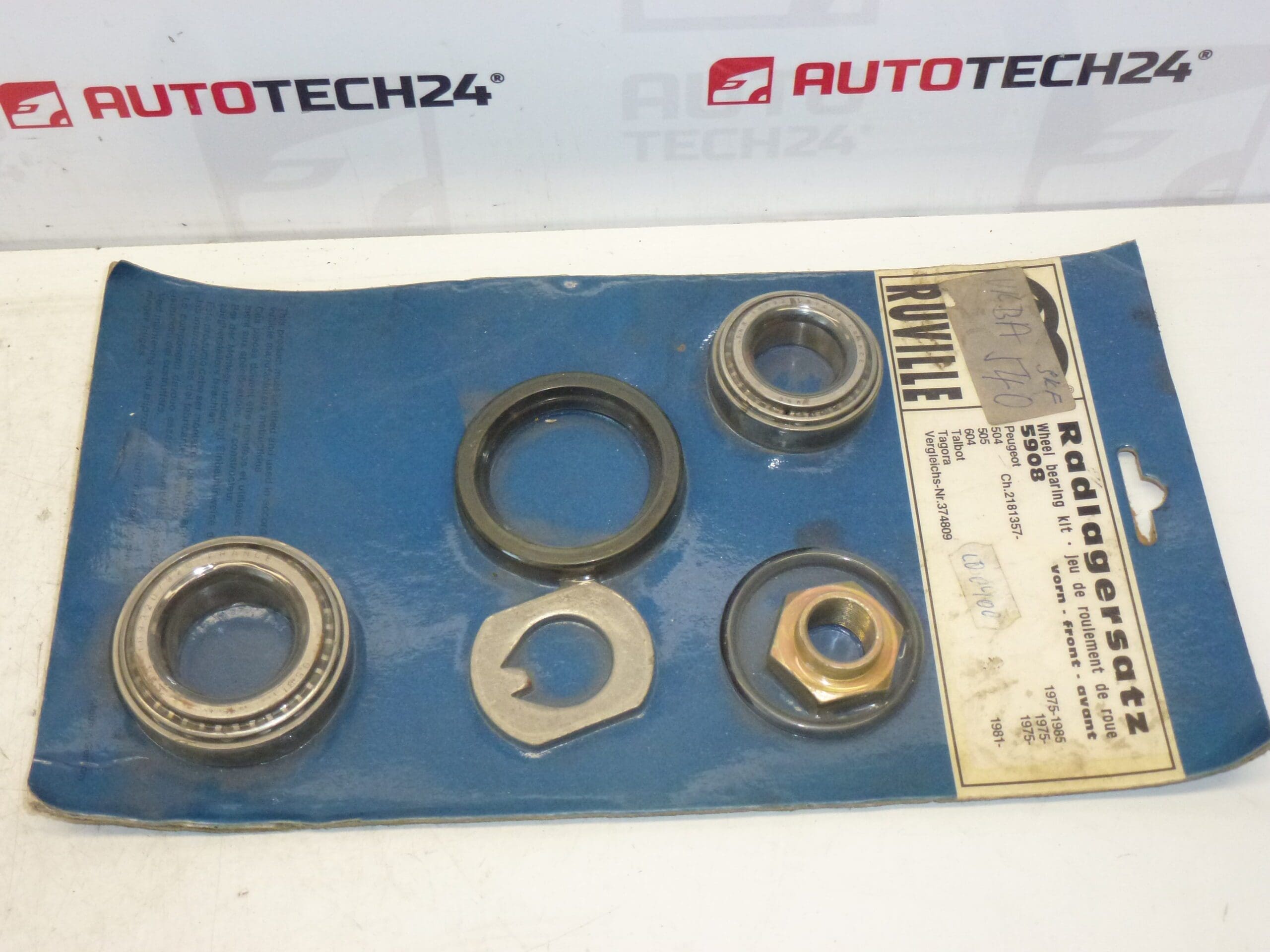 Set di cuscinetti Peugeot TALBOT TAGORA VKBA540 R15908 374809 - immagine 2