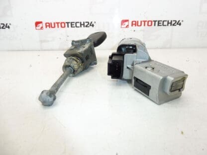 Set Serrature e 2 Chiavi Citroën Peugeot 4162KF 4162KC - immagine 2
