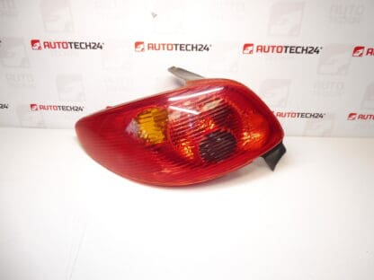 Fanale posteriore sinistro originale Peugeot 206 3/5 porte dal 7/2003 6350S0