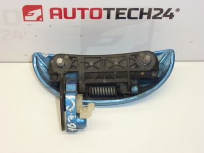 Maniglia della porta anteriore destra Citroën C1 Peugeot 107 blu metallizzato 9101AH