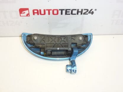 Maniglia porta posteriore sinistra Citroën C1 Peugeot 107 blu metallizzato 9101AQ