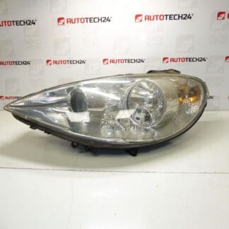 Faro anteriore sinistro Peugeot 807 1400964380 89901574 6208F1
