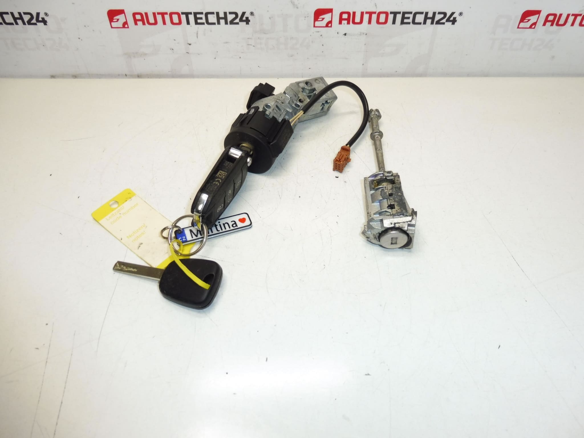 Set di serrature più 2 chiavi Citroen C-Elysée 9678792780