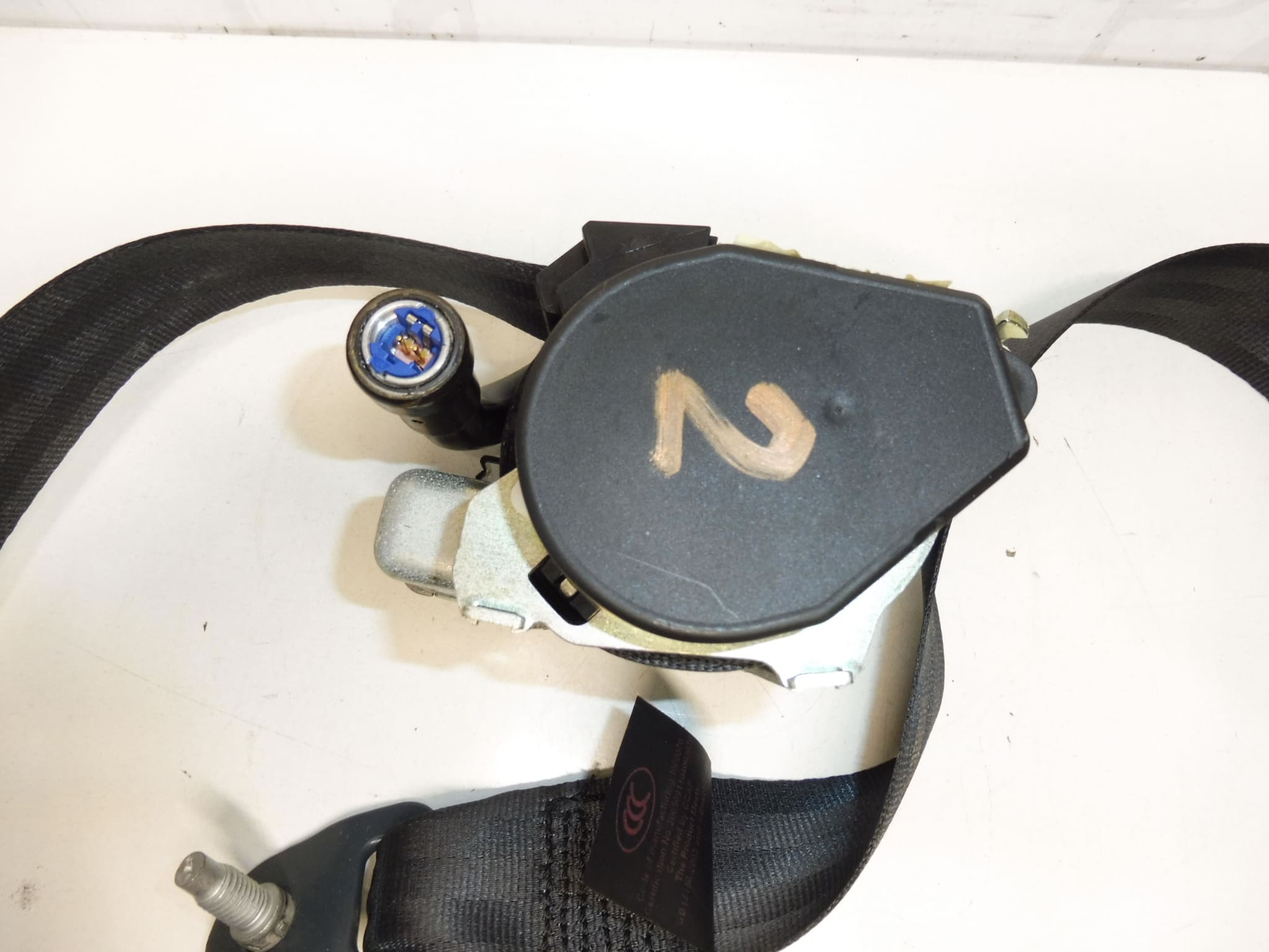 Cintura di sicurezza pyro belt destra Peugeot 207 96869044XX 8975JY